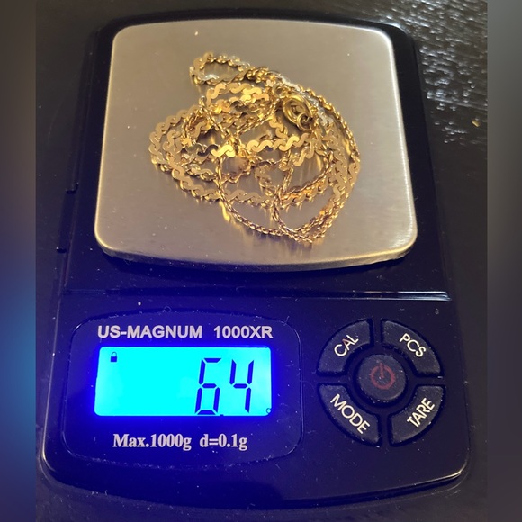 14K Yellow Gold 20” Serpentine Link 2 mm Chain Necklace 6.4 Grams - Picture 4 of 12